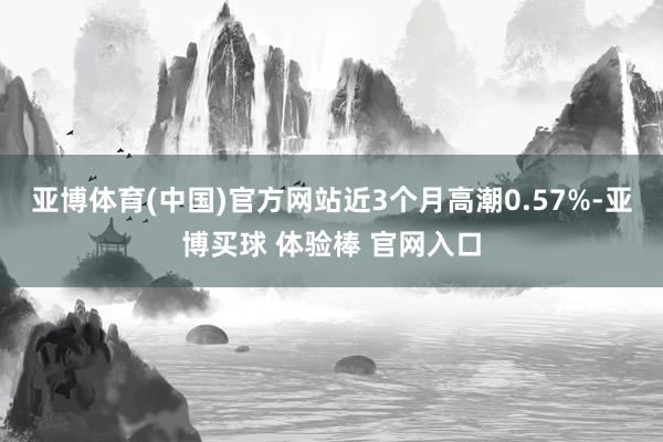 亚博体育(中国)官方网站近3个月高潮0.57%-亚博买球 体验棒 官网入口